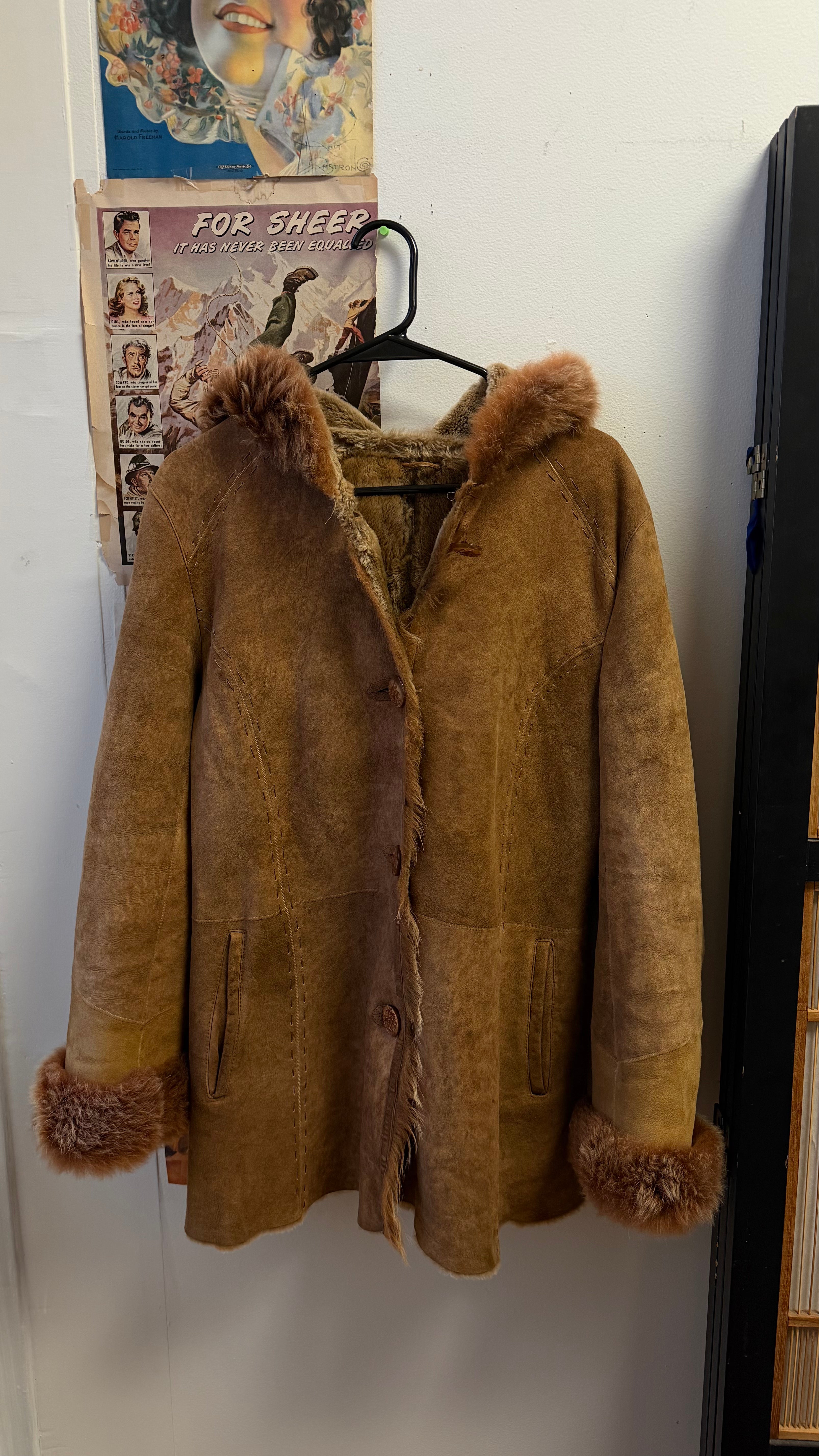 fur/leather jacket