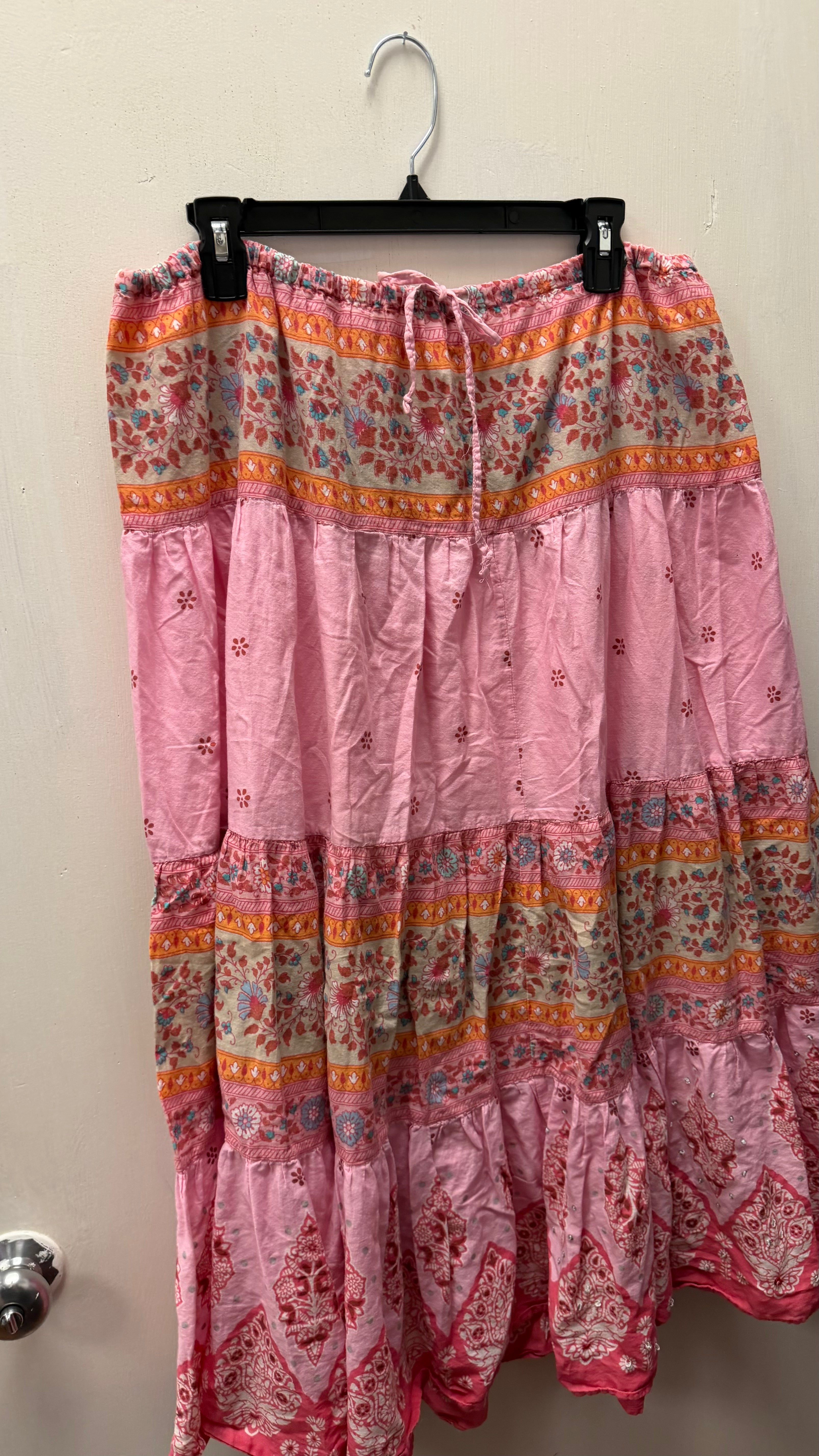 pink skirt