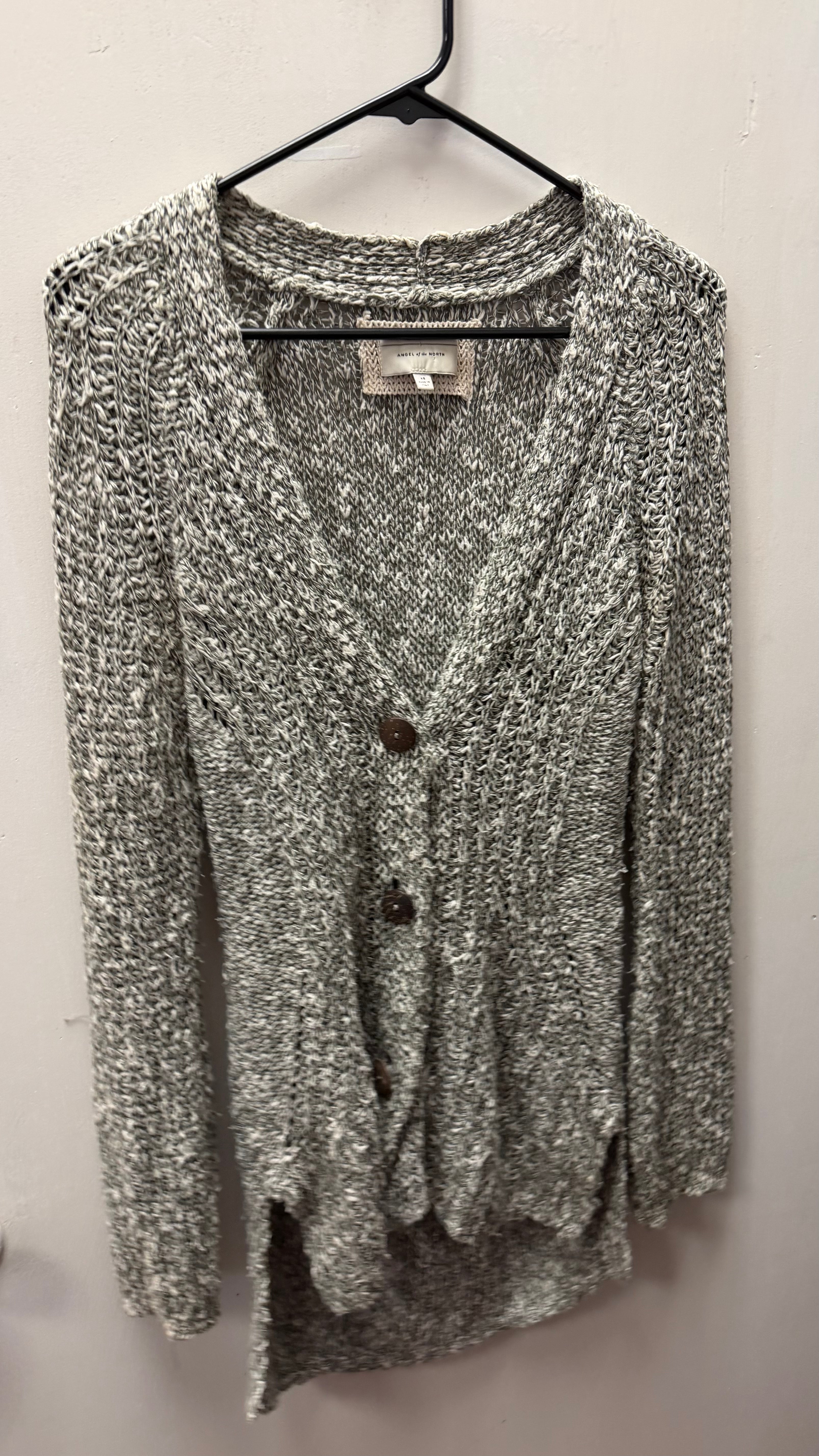 sweater button up