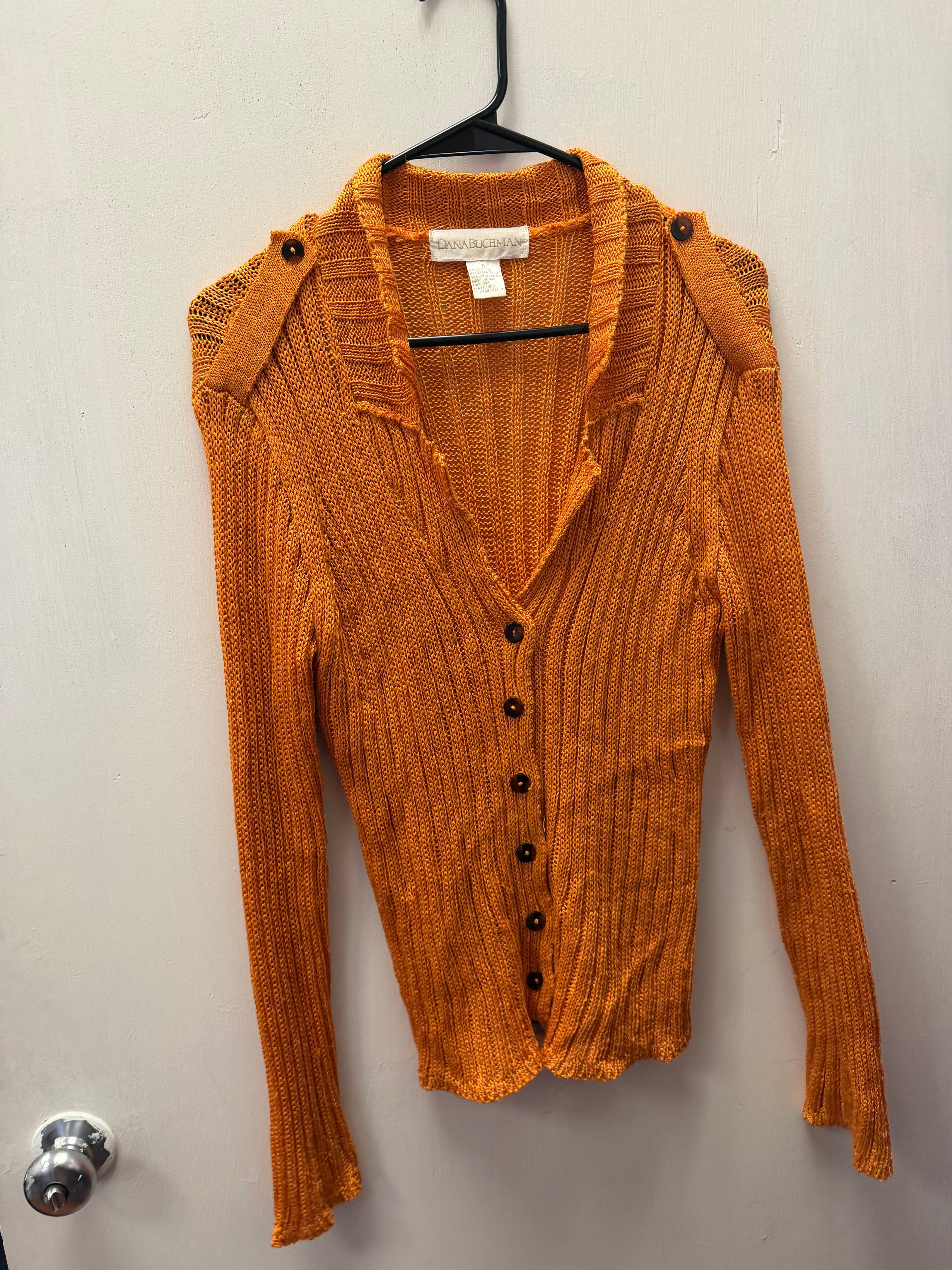 orange knit