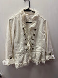white jacket military